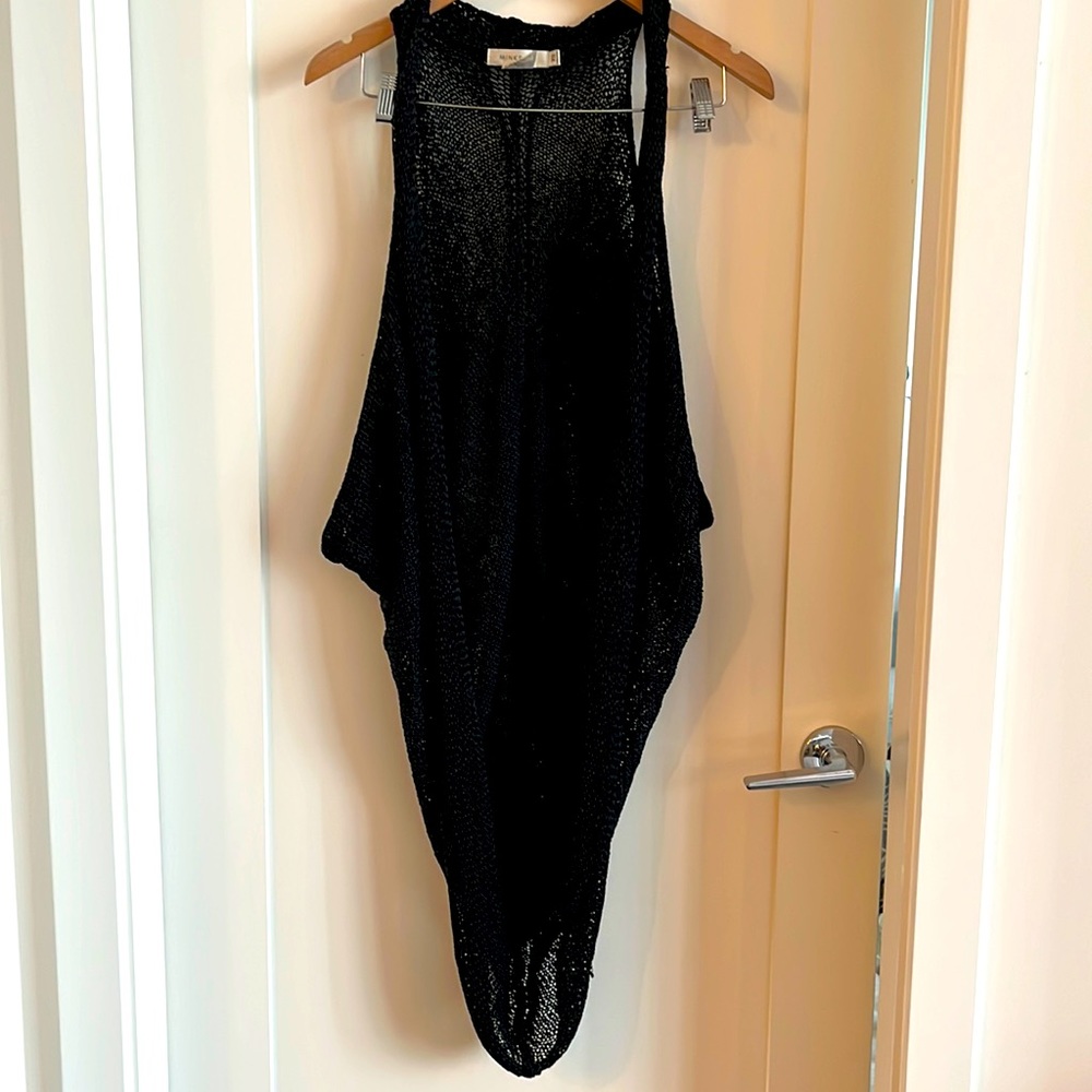 MINKPINK draped vest